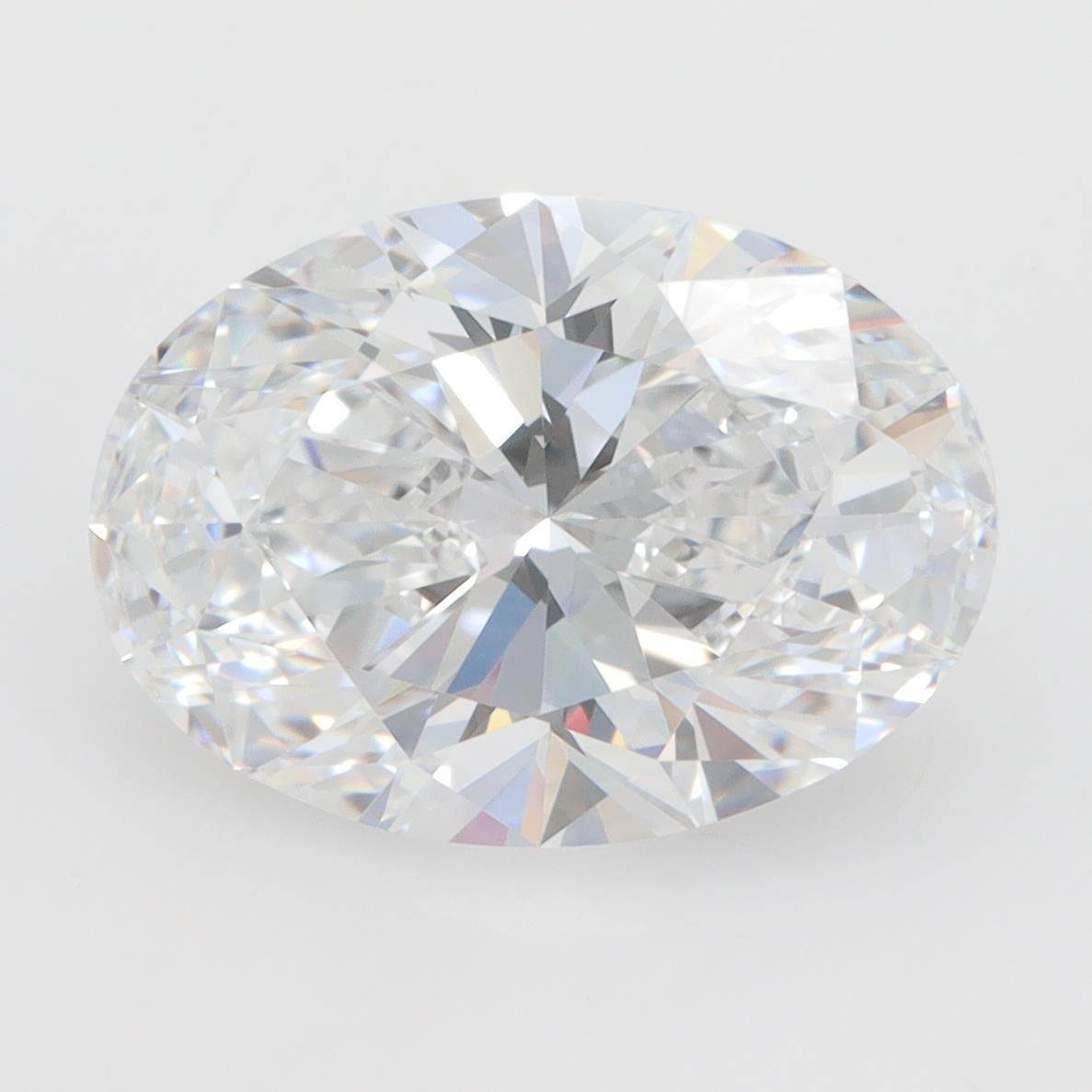 3.26ct Oval D VVS1 Lab-Grown Diamond