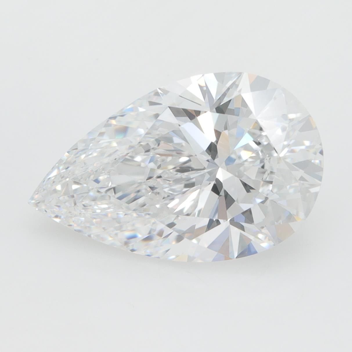 3.01ct Pear D VVS1 Lab-Grown Diamond