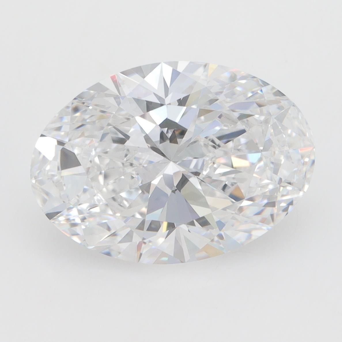 3.07ct Oval D VVS1 Lab-Grown Diamond