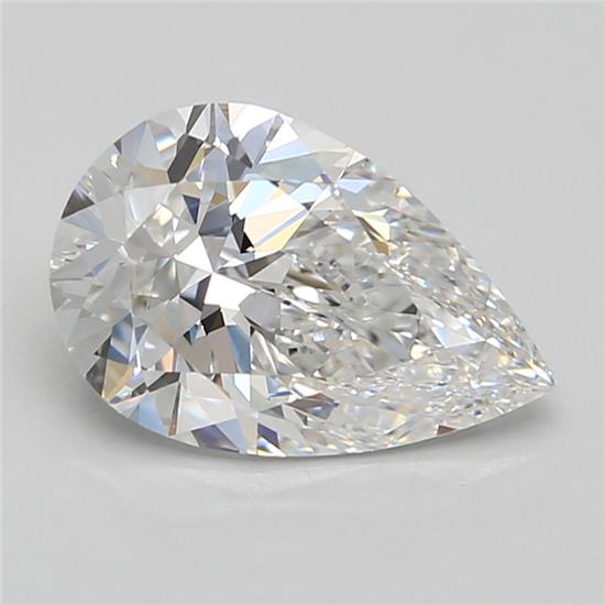 1.57ct Pear E IF Lab-Grown Diamond