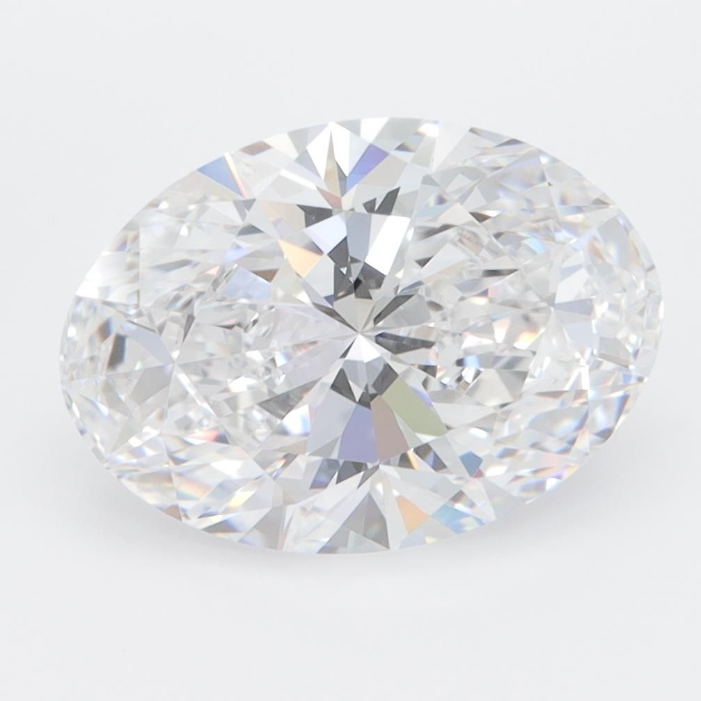 3.32ct Oval D VVS2 Lab-Grown Diamond