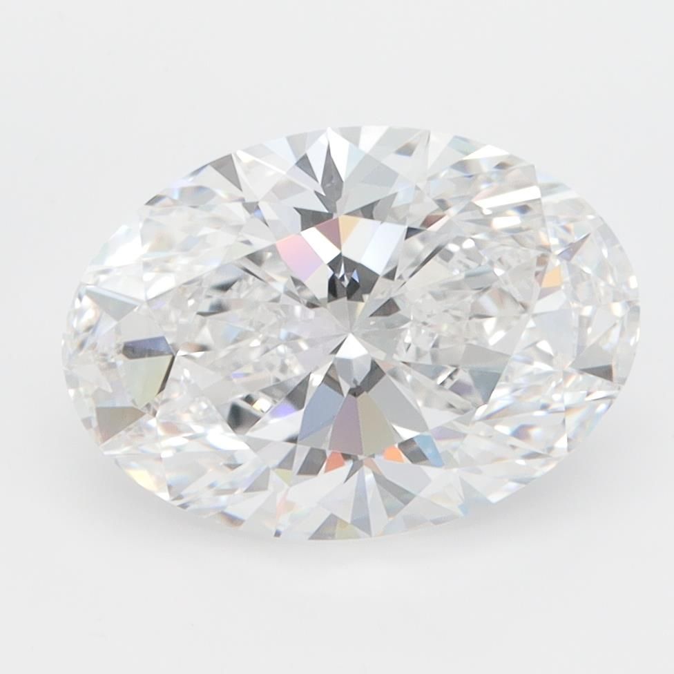 3.01ct Oval D VVS2 Lab-Grown Diamond