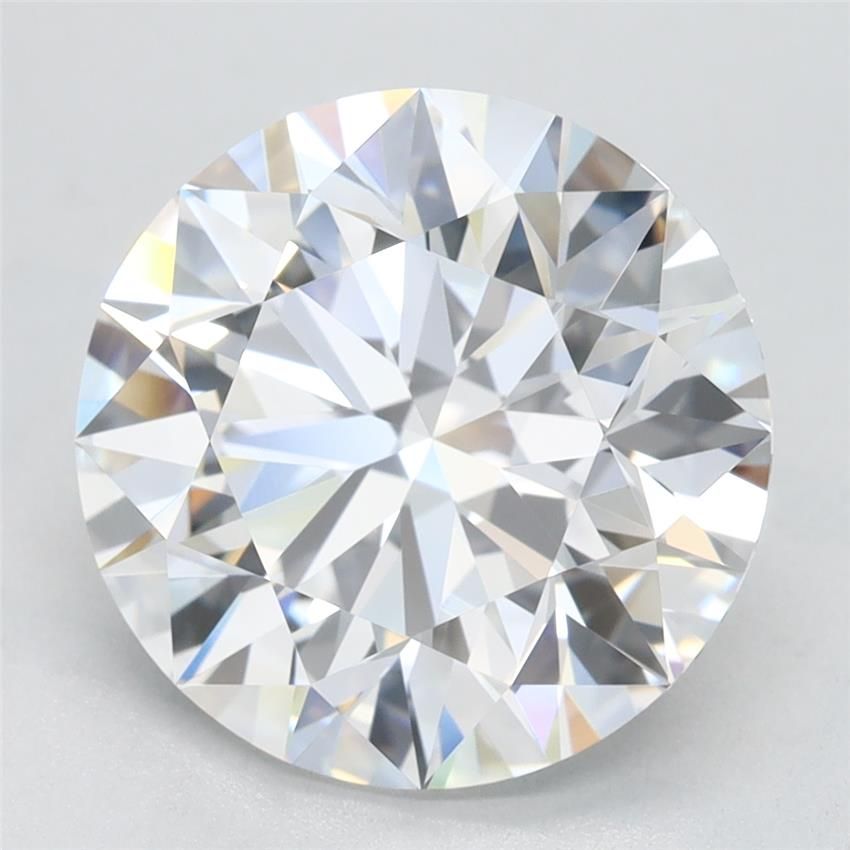 4.3ct Round D VVS1 Lab-Grown Diamond