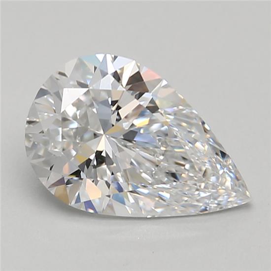 1.11ct Pear D IF Lab-Grown Diamond