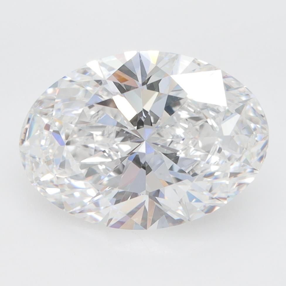 3.09ct Oval D VVS2 Lab-Grown Diamond