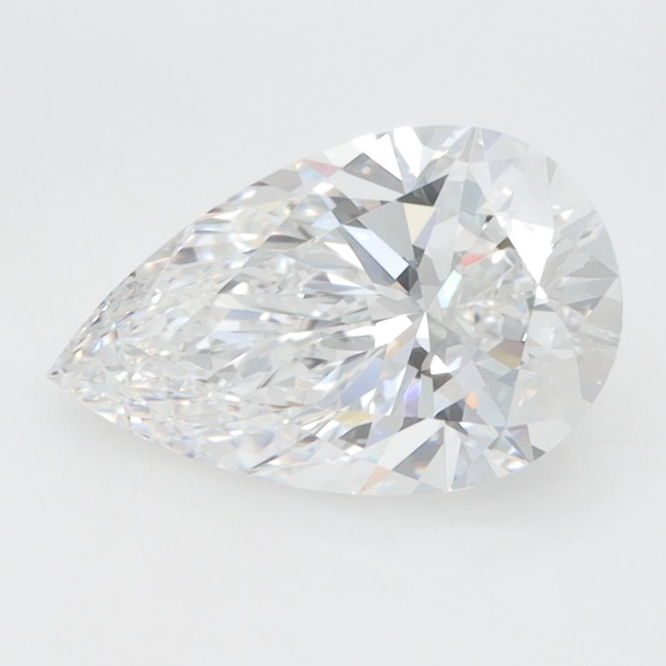 2.1ct Pear D IF Lab-Grown Diamond