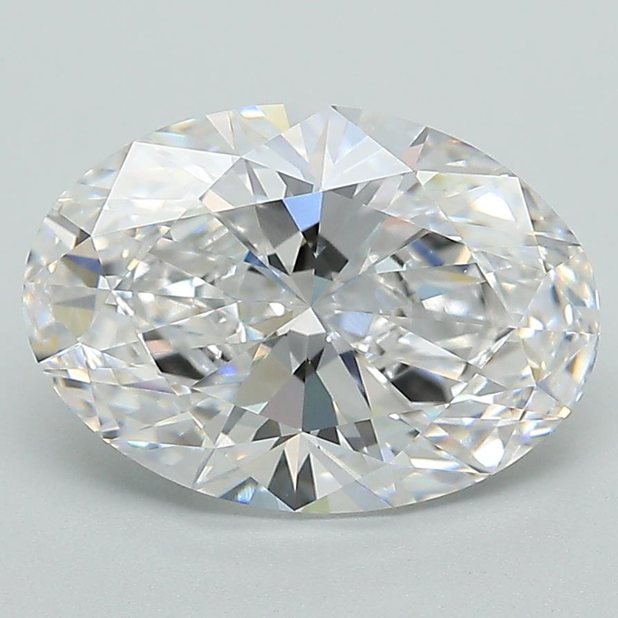 3.09ct Oval D VVS2 Lab-Grown Diamond