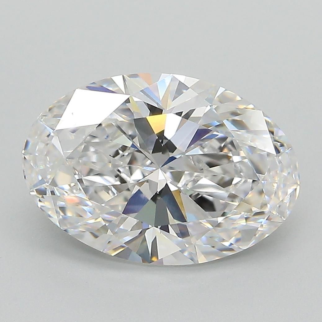 3.59ct Oval D VVS2 Lab-Grown Diamond