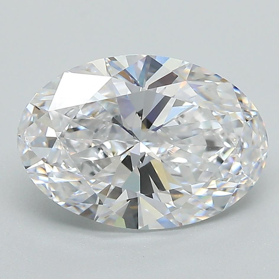 3.08ct Oval D VVS2 Lab-Grown Diamond