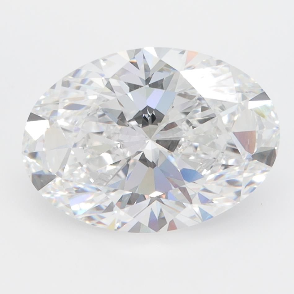 3.04ct Oval D VVS2 Lab-Grown Diamond