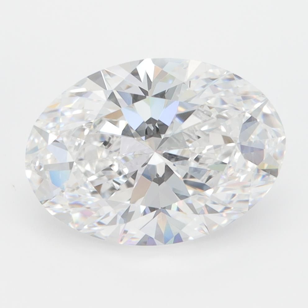 3.06ct Oval D VVS2 Lab-Grown Diamond