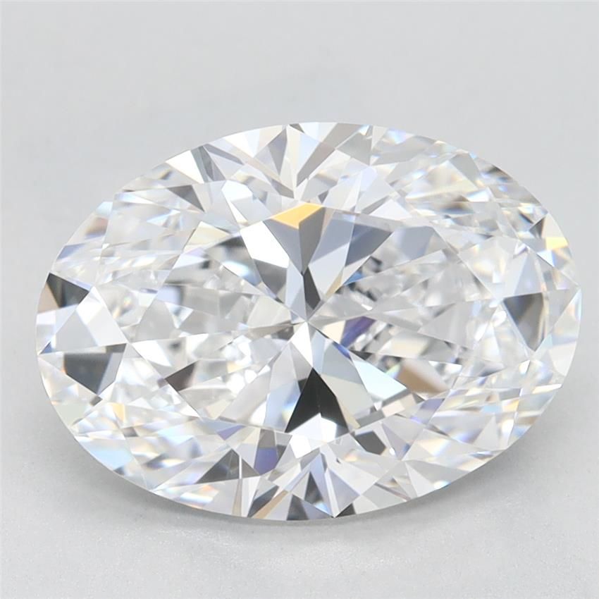 3.14ct Oval D VVS1 Lab-Grown Diamond