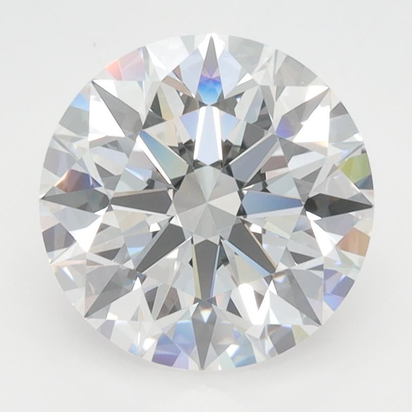 2.8ct Round D VVS2 Lab-Grown Diamond