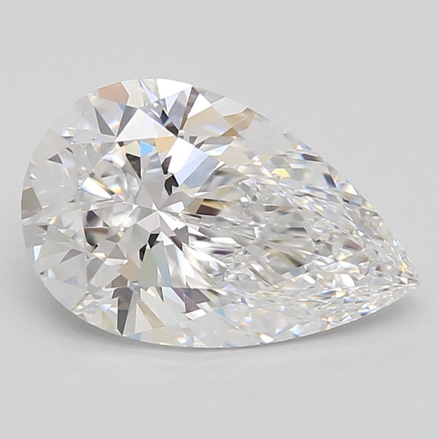 2.9ct Pear D IF Lab-Grown Diamond