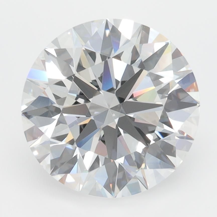 3.42ct Round D FL Lab-Grown Diamond