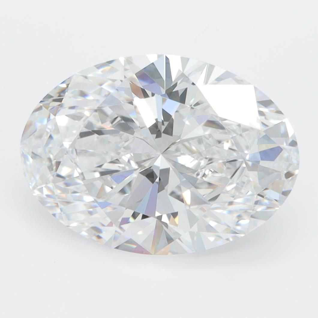 4.1ct Oval D VVS2 Lab-Grown Diamond