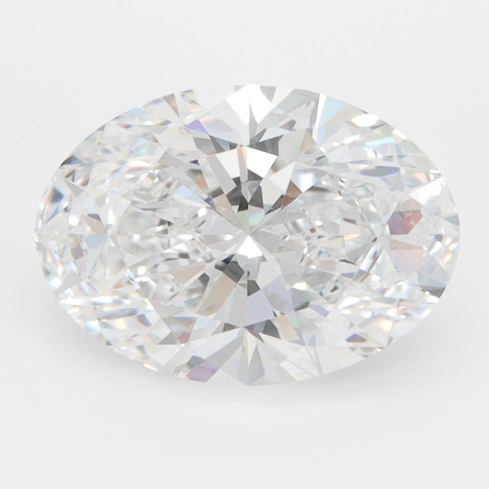 3.05ct Oval D VVS2 Lab-Grown Diamond