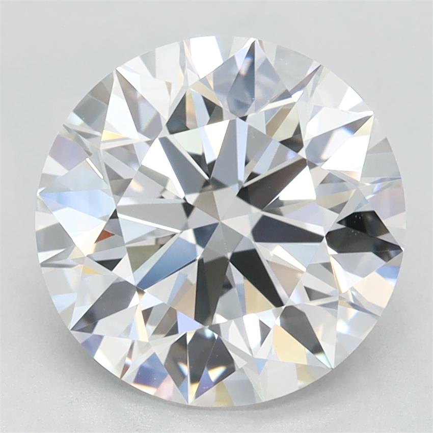 2.6ct Round D VVS1 Lab-Grown Diamond