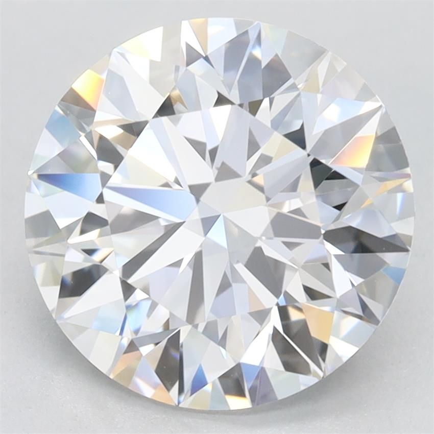 3.3ct Round D VVS1 Lab-Grown Diamond