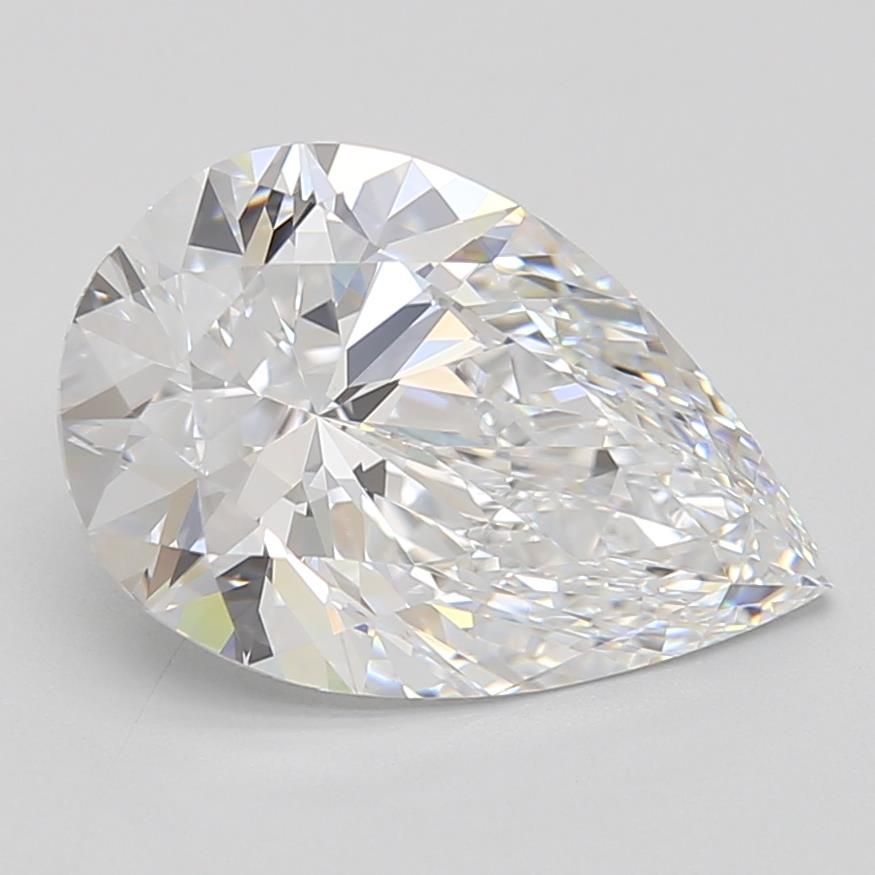 3.02ct Pear D VVS1 Lab-Grown Diamond