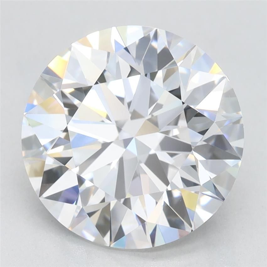 3.63ct Round D VVS1 Lab-Grown Diamond