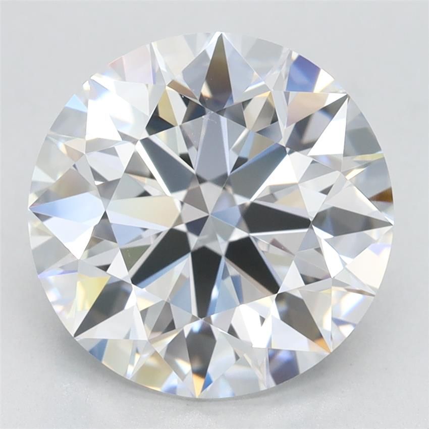 4.13ct Round D VVS1 Lab-Grown Diamond