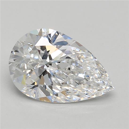 1.61ct Pear D VVS1 Lab-Grown Diamond