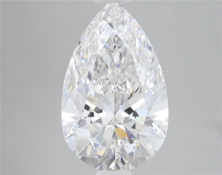 2.77ct Pear F VS2 Lab-Grown Diamond