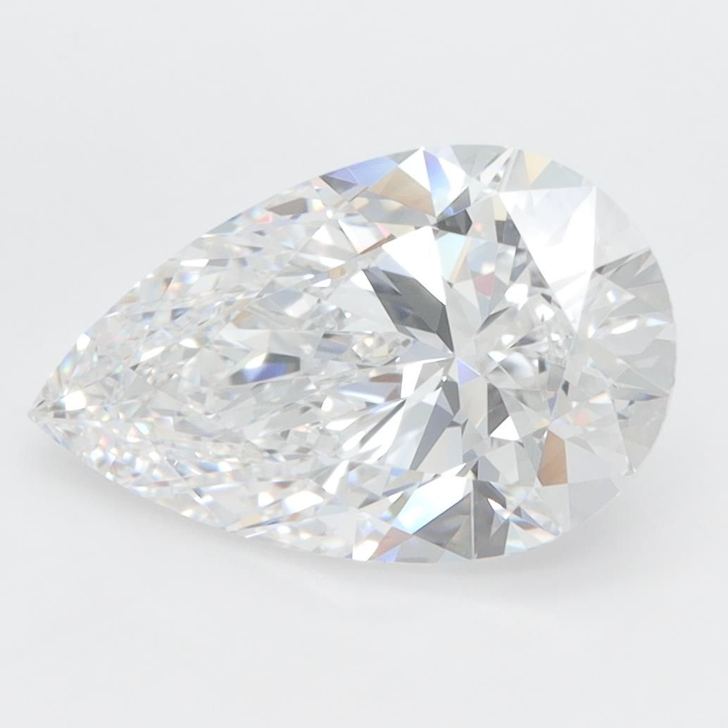 3.11ct Pear D VVS2 Lab-Grown Diamond