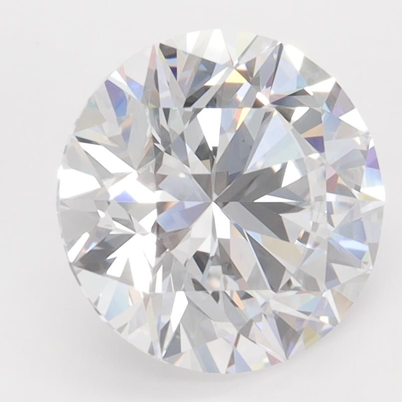3.3ct Round D VVS1 Lab-Grown Diamond