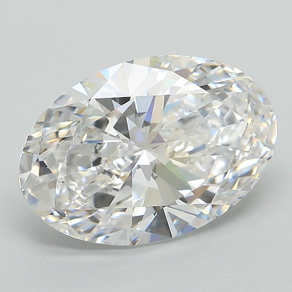 3.46ct Oval E VVS2 Lab-Grown Diamond