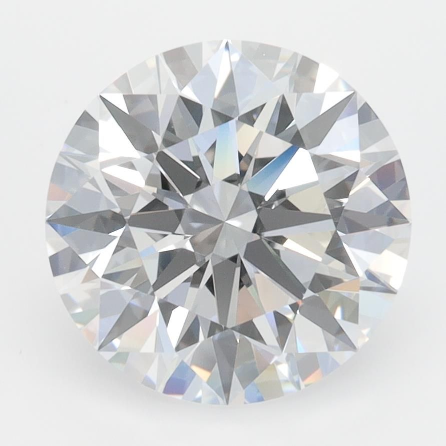 3.69ct Round D VVS2 Lab-Grown Diamond