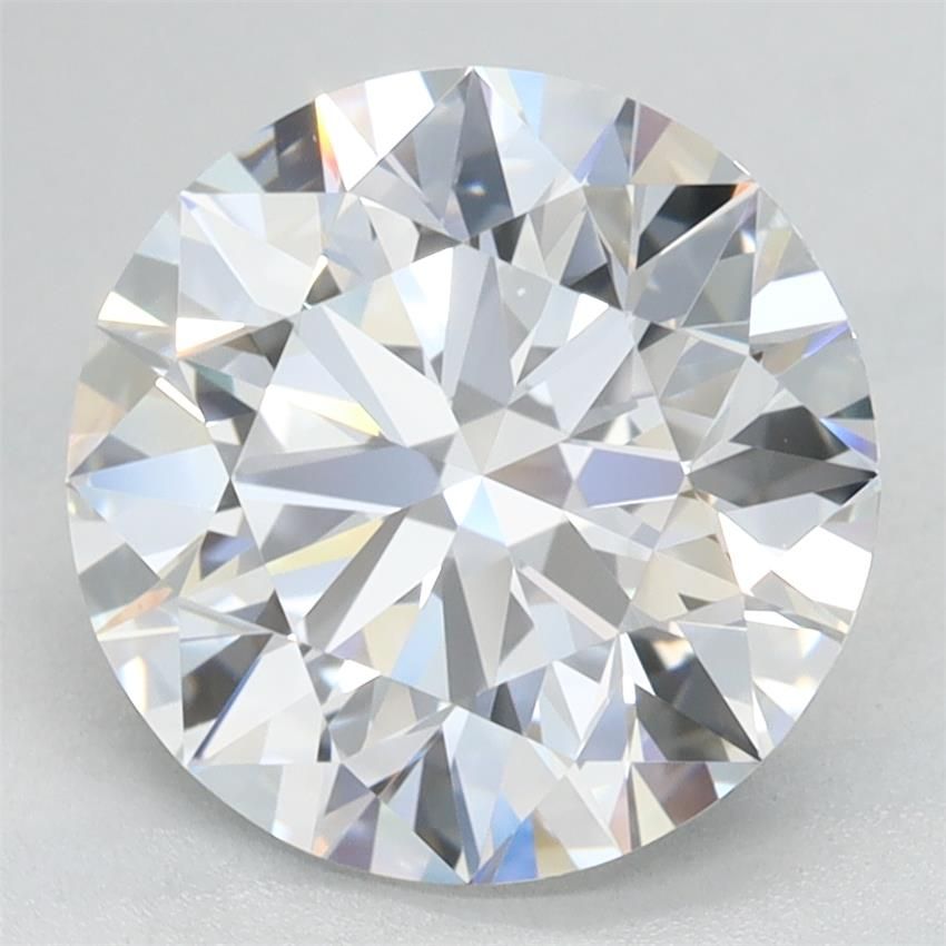 2.9ct Round D VVS1 Lab-Grown Diamond