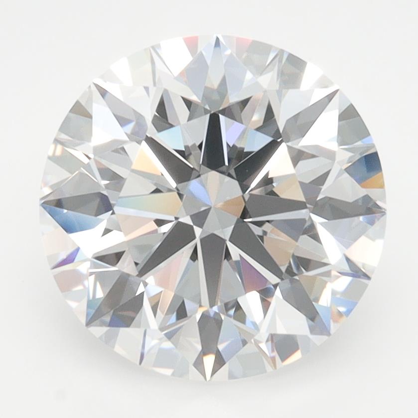 3.44ct Round D FL Lab-Grown Diamond