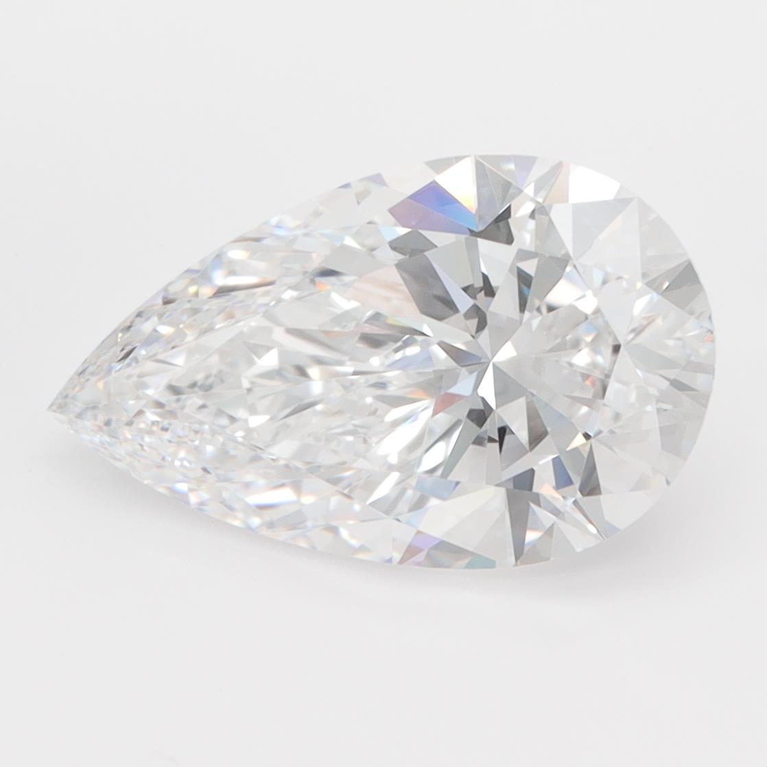 3.33ct Pear D FL Lab-Grown Diamond