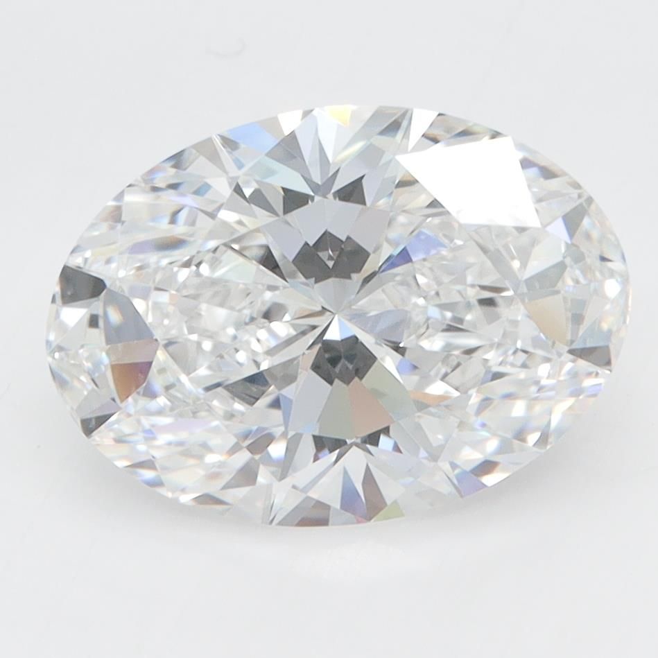 3.09ct Oval D VVS2 Lab-Grown Diamond