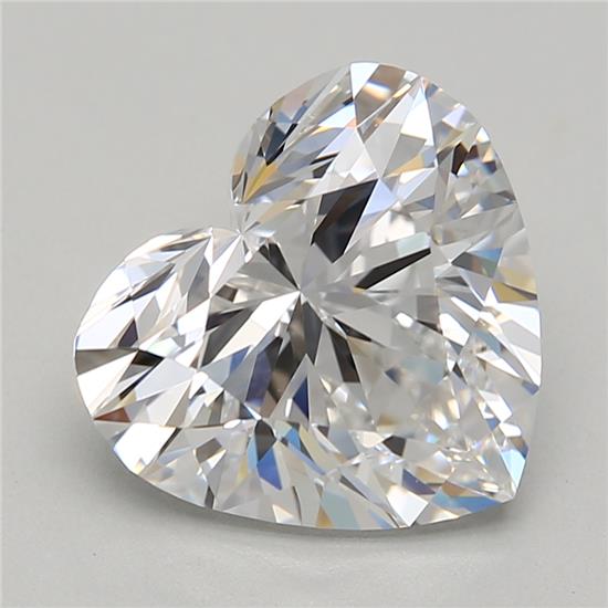 3.5ct Heart D VVS2 Lab-Grown Diamond
