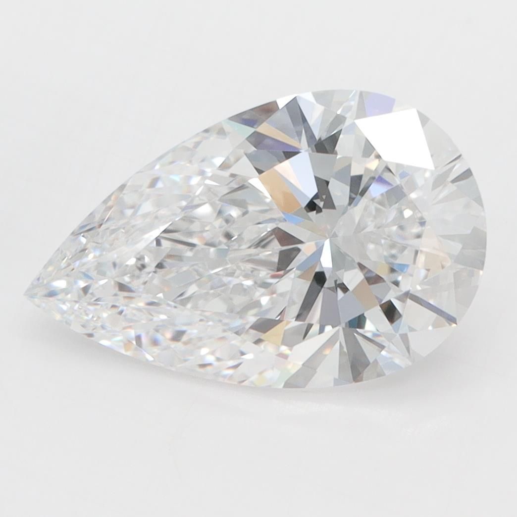 3.06ct Pear D VVS1 Lab-Grown Diamond
