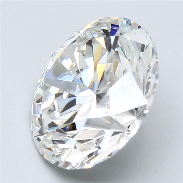 5.55ct Round F VS2 Lab-Grown Diamond