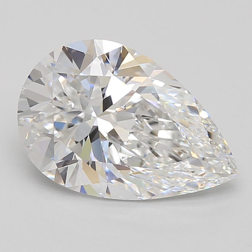 2.73ct Pear E IF Lab-Grown Diamond