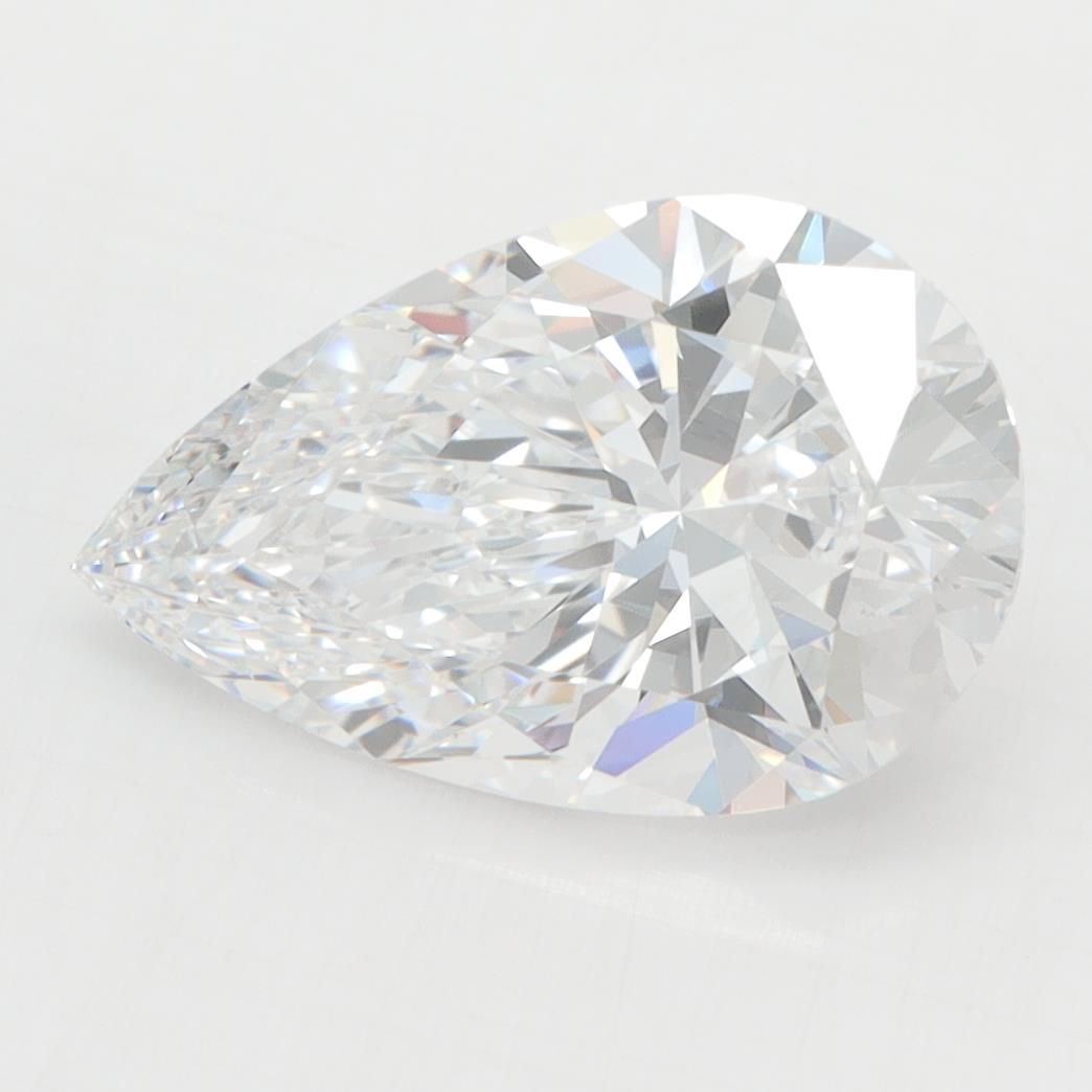 3.08ct Pear D VVS1 Lab-Grown Diamond