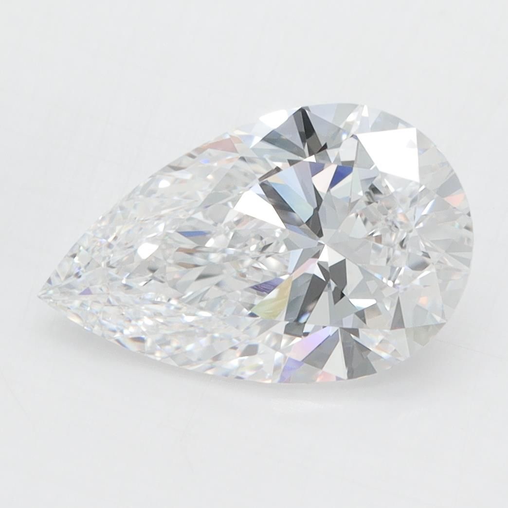 2.71ct Pear D VVS2 Lab-Grown Diamond