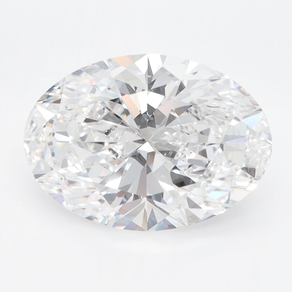 3.01ct Oval D FL Lab-Grown Diamond