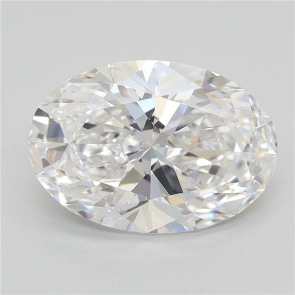3.05ct Oval D VVS2 Lab-Grown Diamond