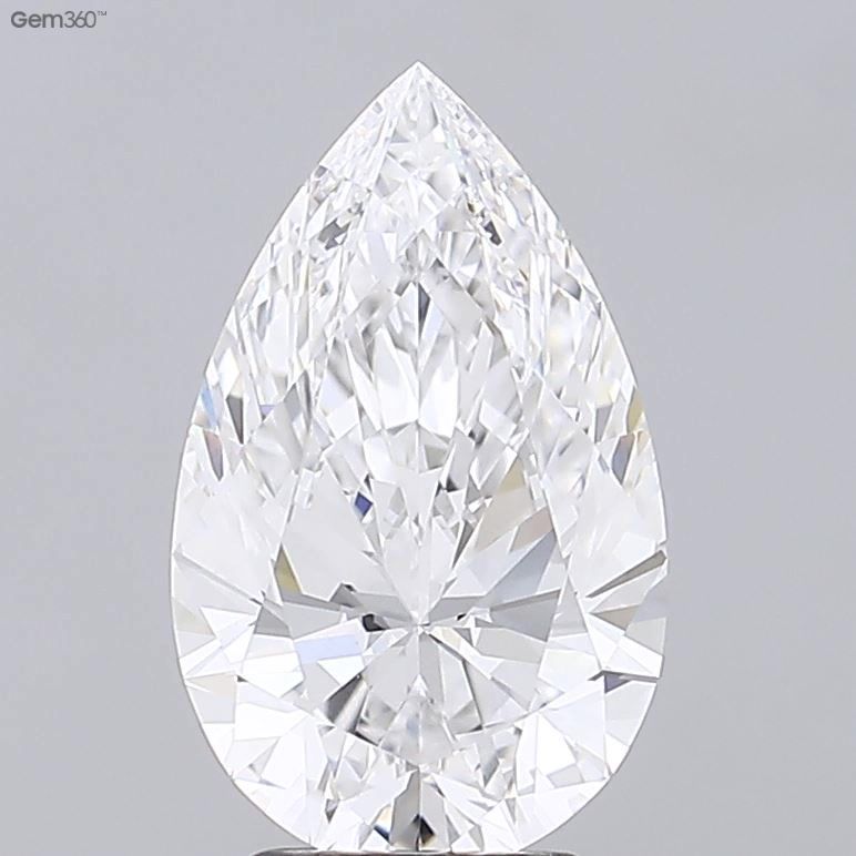 3.48ct Pear E VVS1 Lab-Grown Diamond