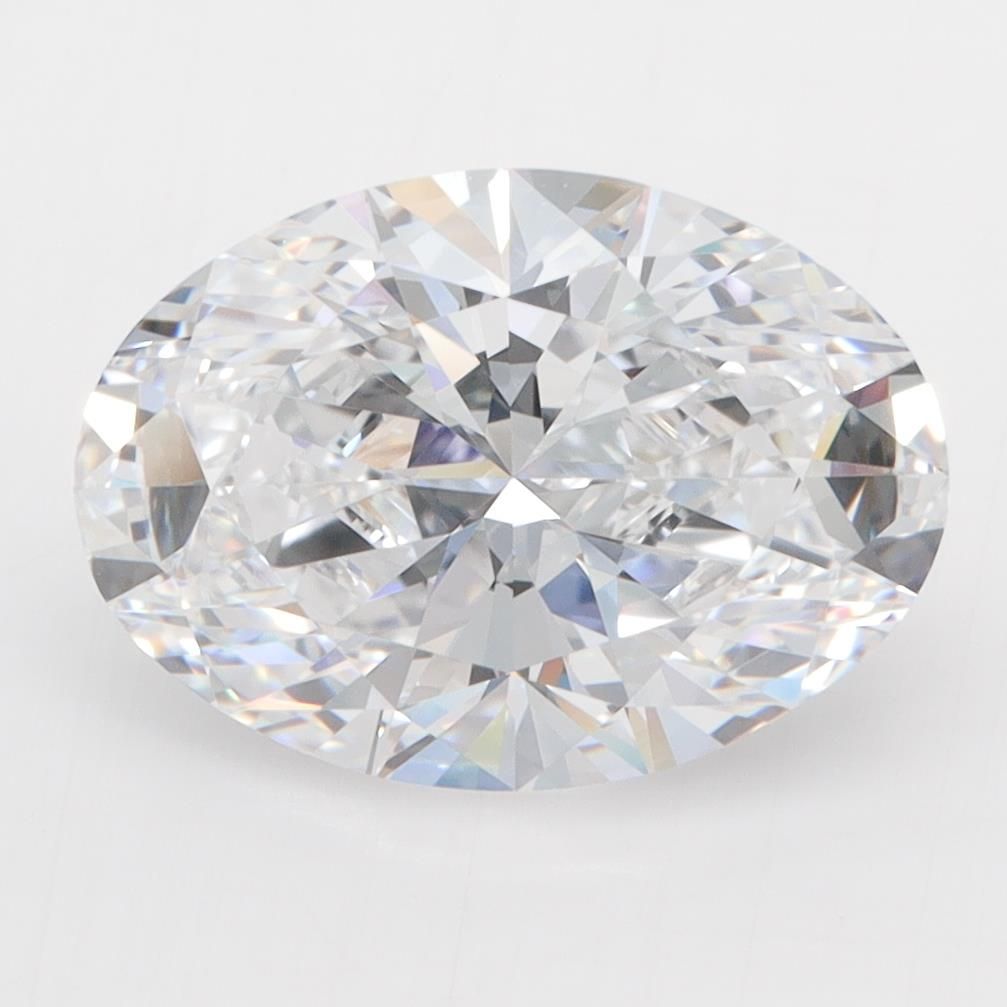 3.41ct Oval D VVS1 Lab-Grown Diamond