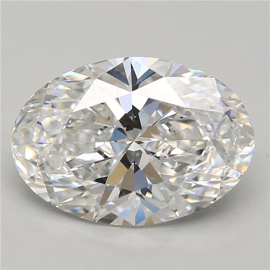 4.78ct Oval E IF Lab-Grown Diamond