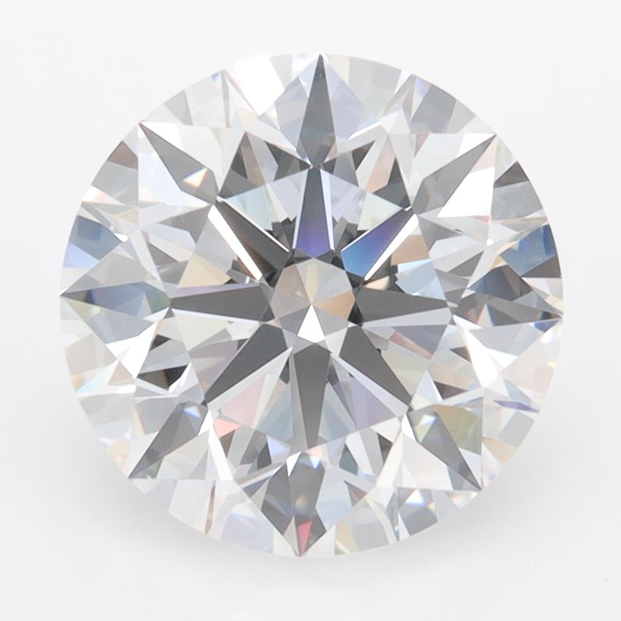3.79ct Round D FL Lab-Grown Diamond