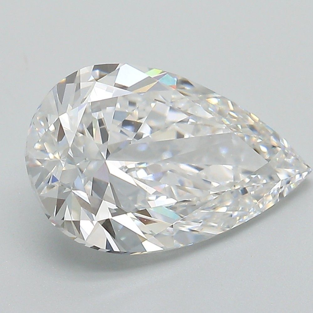 3.46ct Pear E VVS2 Lab-Grown Diamond