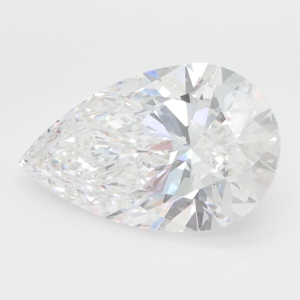 3.08ct Pear D VVS1 Lab-Grown Diamond